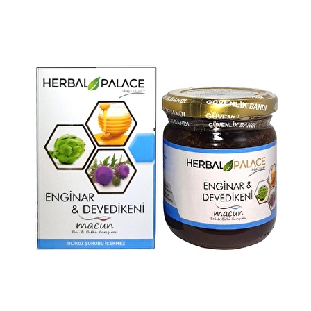 Herbal Palace Enginar-Devedikeni Bal-Bitki Karışımı 230 gr x 2 Adet